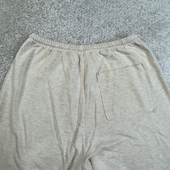 Aerie Offline OTT Fleece Super Wide Leg Pant Cream - Picture 6 of 11